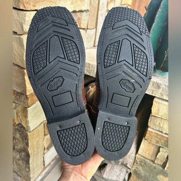 Men's Brown Leather San Fernando Western Rodeo Boots NewWB Sz-29 (US 10.5) LocBB - Picture 11 of 12